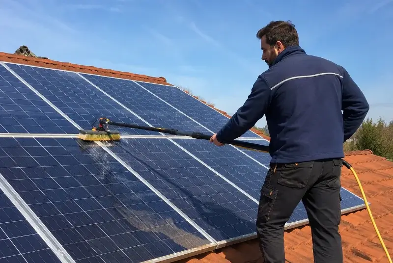 Nettoyage et entretien de panneaux solaires à Cursan