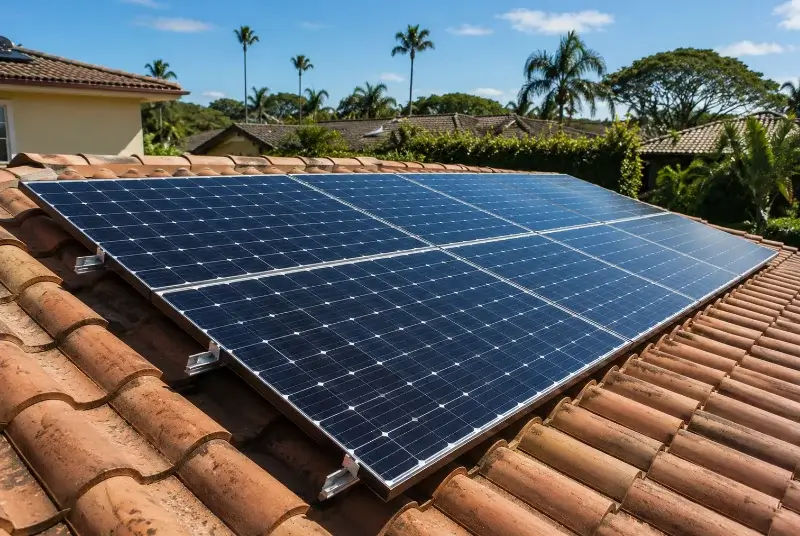 Installation de panneaux solaires à Cursan