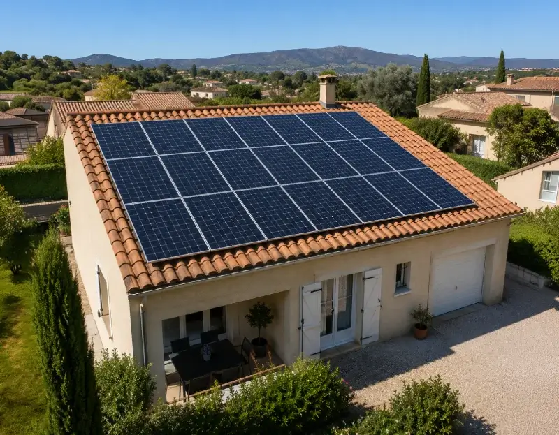 Prime à l'autoconsommation panneaux solaires Cursan — aide financière de l'État